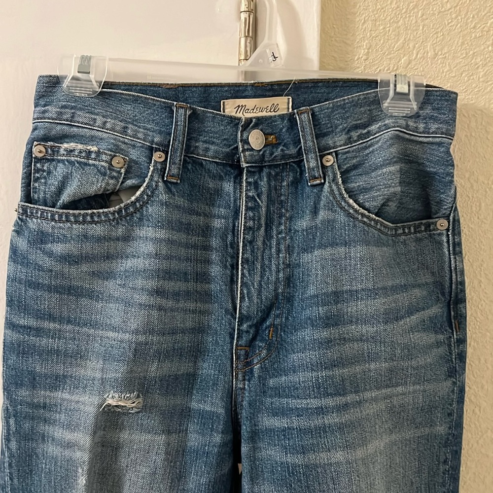 Madewell distressed jeans